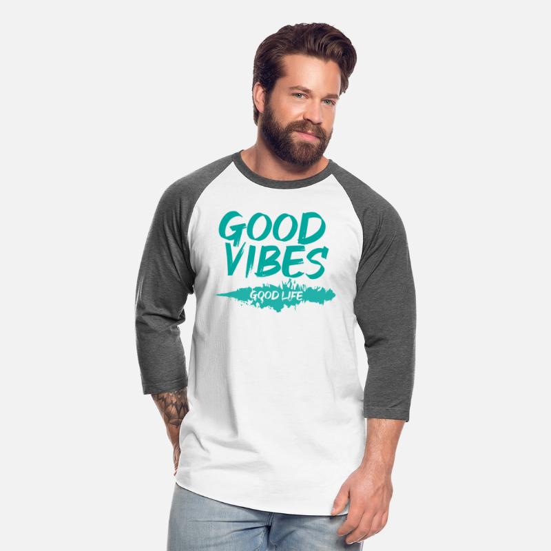 Good Life Cool Brush Vibes Typographic T-Shirt