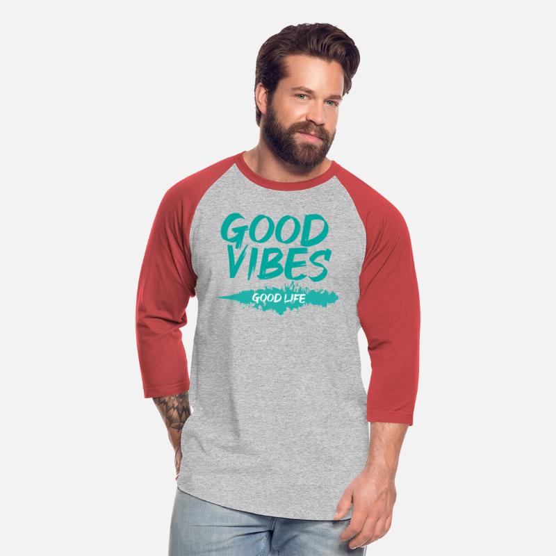 Good Life Cool Brush Vibes Typographic T-Shirt