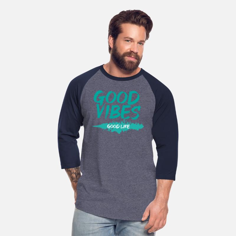 Good Life Cool Brush Vibes Typographic T-Shirt