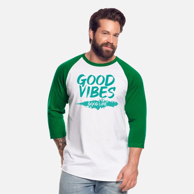 Good Life Cool Brush Vibes Typographic T-Shirt