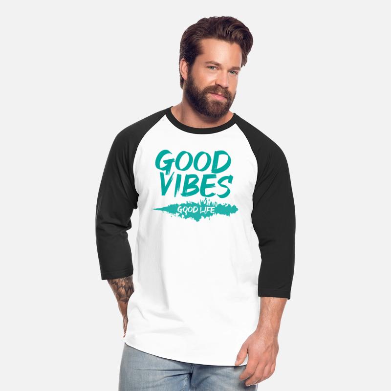 Good Life Cool Brush Vibes Typographic T-Shirt