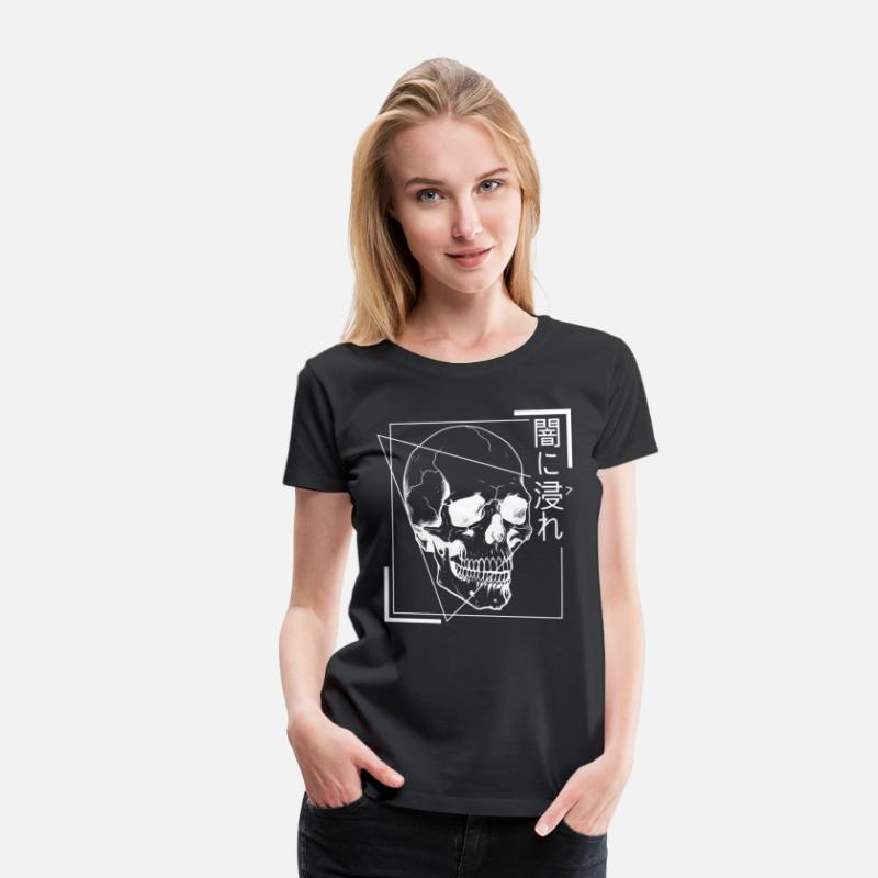 Gothic Skull Japanese Occult Grunge Aesthetic Edgy