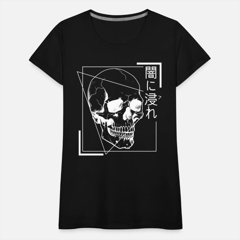 Gothic Skull Japanese Occult Grunge Aesthetic Edgy