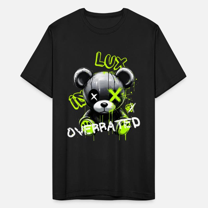 Graffiti Bear Lux Overrated Shirt
