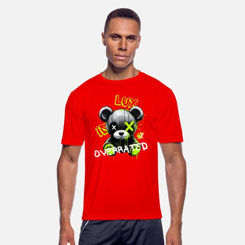 Graffiti Bear Lux Overrated Shirt