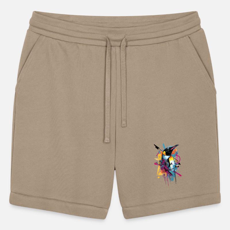 Graffiti sprayed Penguin