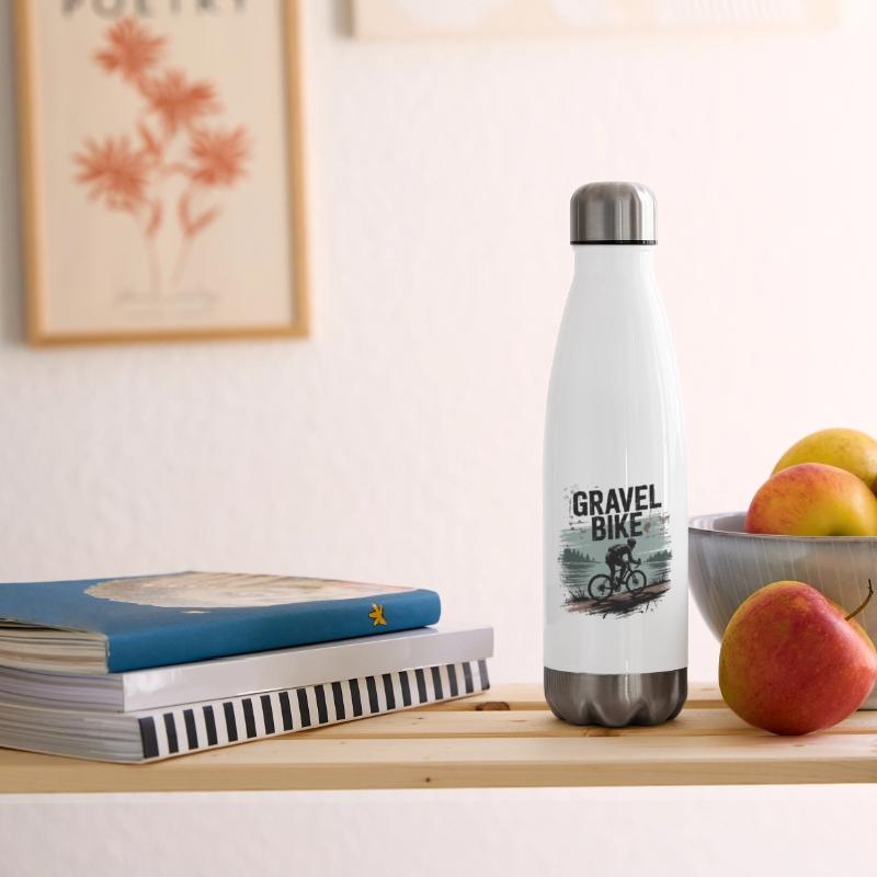 Gravel Bike Adventure – Man Riding on Lake Forrest