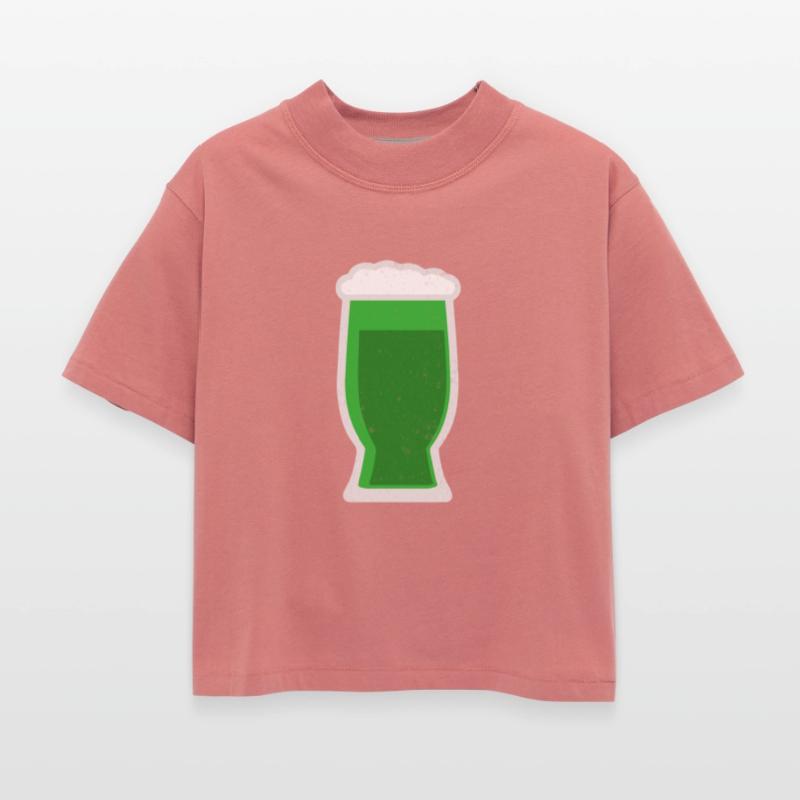 Green Beer Glass (St. Patrick's Day)