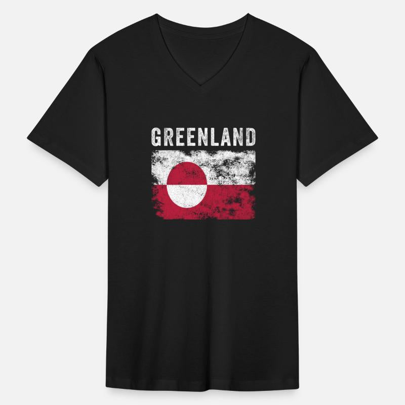 Greenland Flag Vintage Greenlander Flag