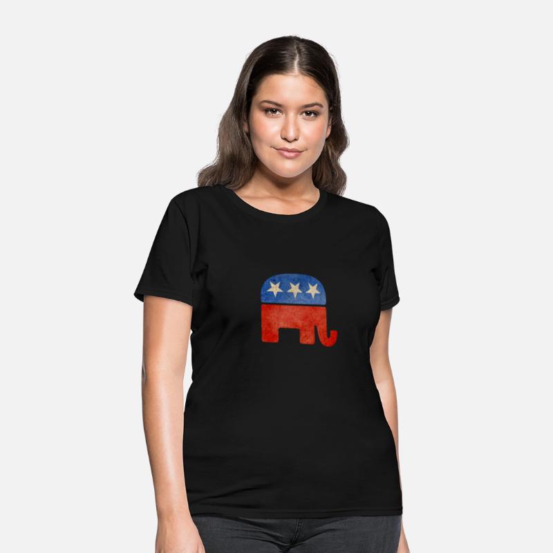 Grunge Republican Elephant