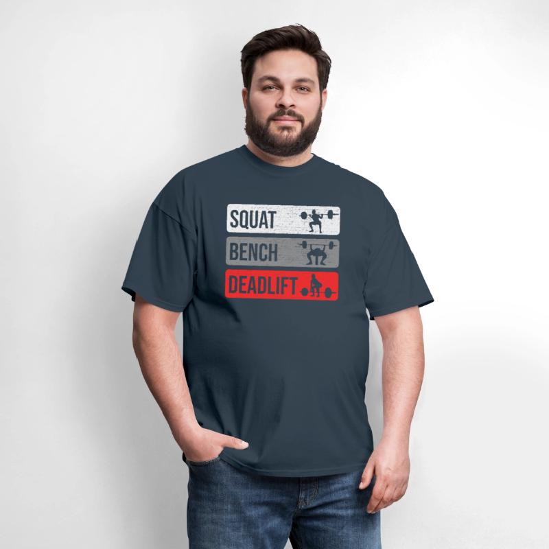 Gym Workout Squat Bench Deadlift