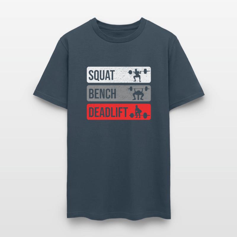 Gym Workout Squat Bench Deadlift