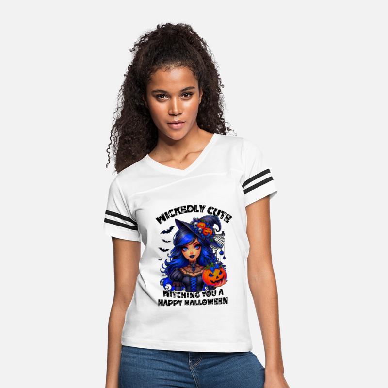 Halloween Wicked Cute Blue Witch