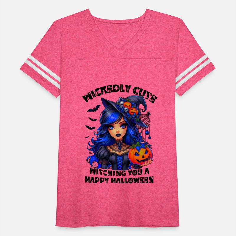 Halloween Wicked Cute Blue Witch