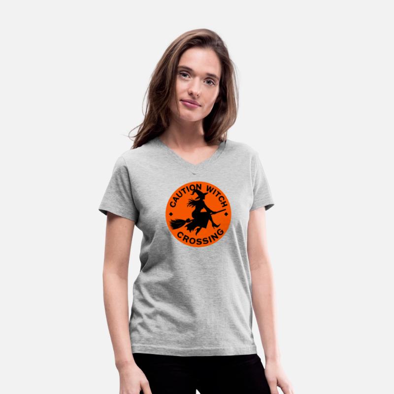 Halloween Witch - Witch Broom Caution Witch Crossi