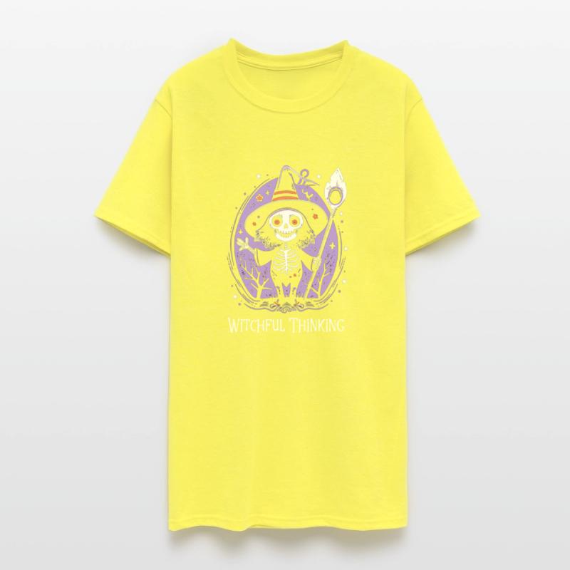 Halloween Witch Tee, Witchful Thinking T-Shirt,