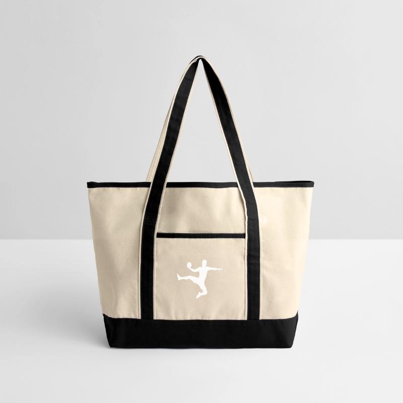 Handball Silhouette Minimalist Style