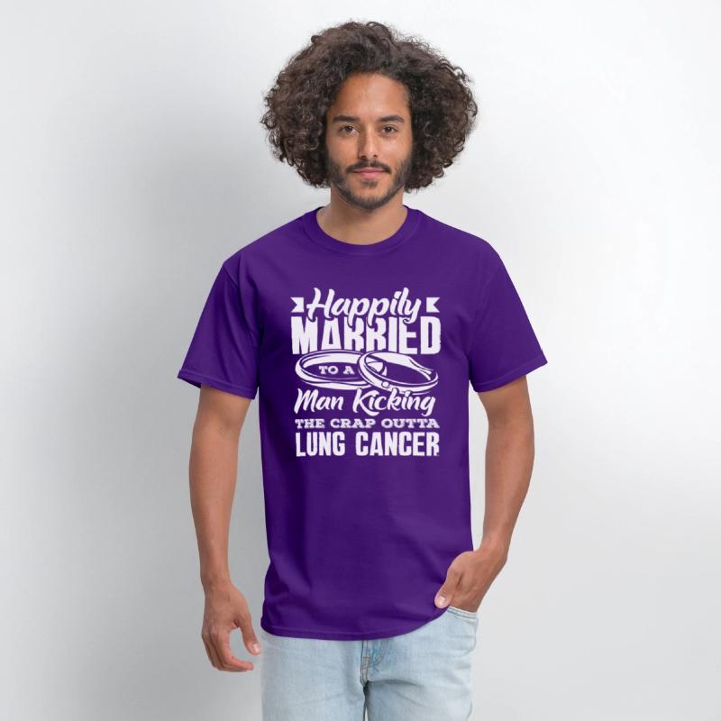 Happily Married Kicking Lung Cancer Awareness