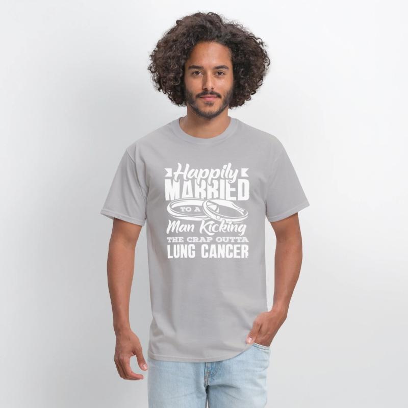 Happily Married Kicking Lung Cancer Awareness