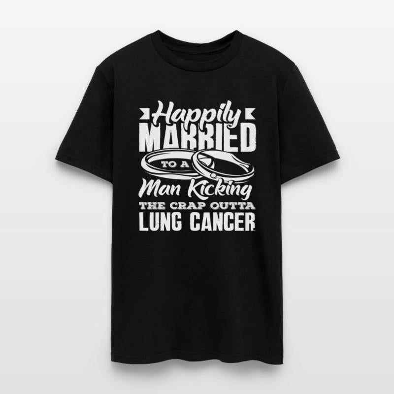 Happily Married Kicking Lung Cancer Awareness