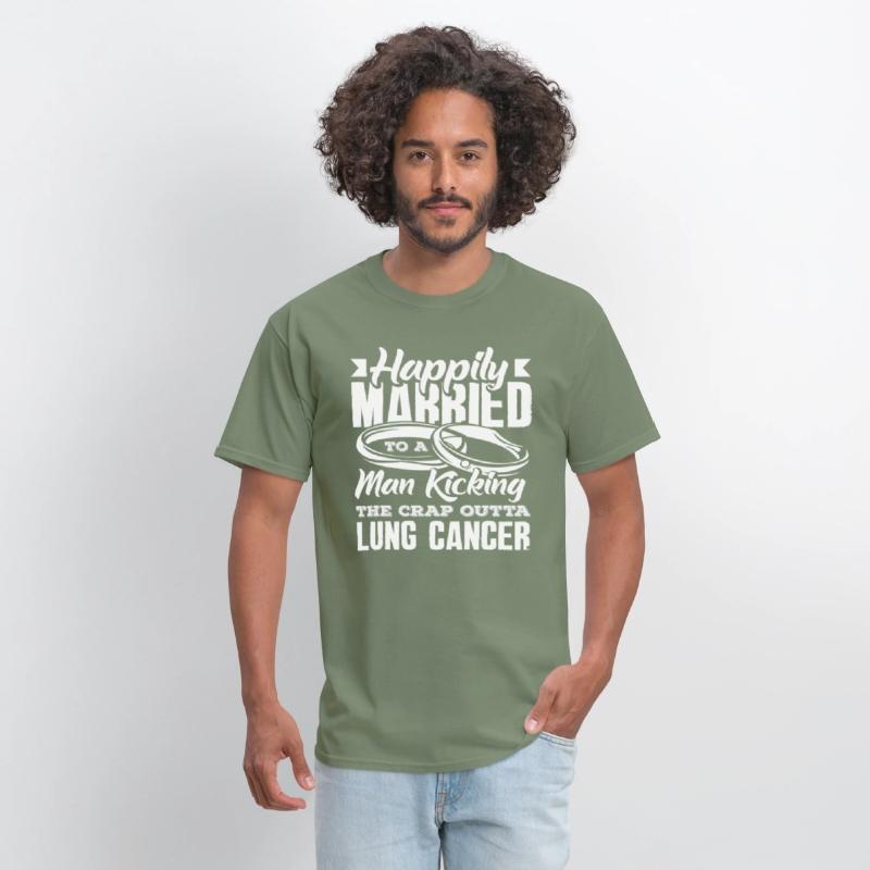 Happily Married Kicking Lung Cancer Awareness