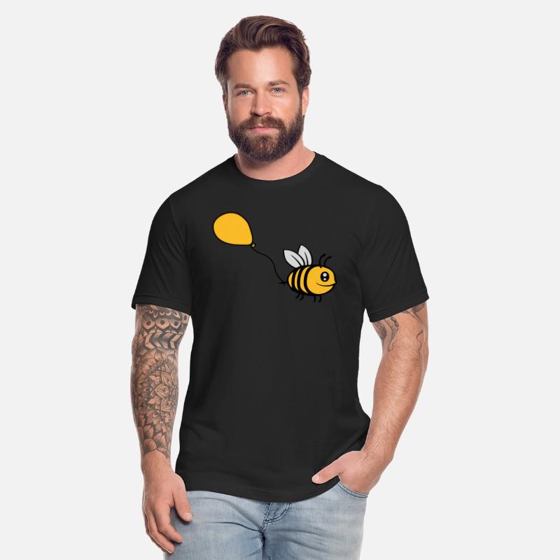 Happy balloon bee comic