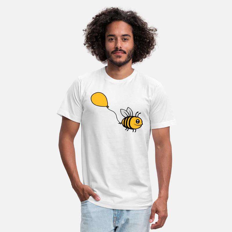 Happy balloon bee comic