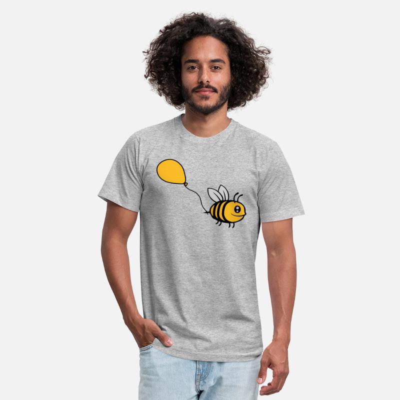 Happy balloon bee comic