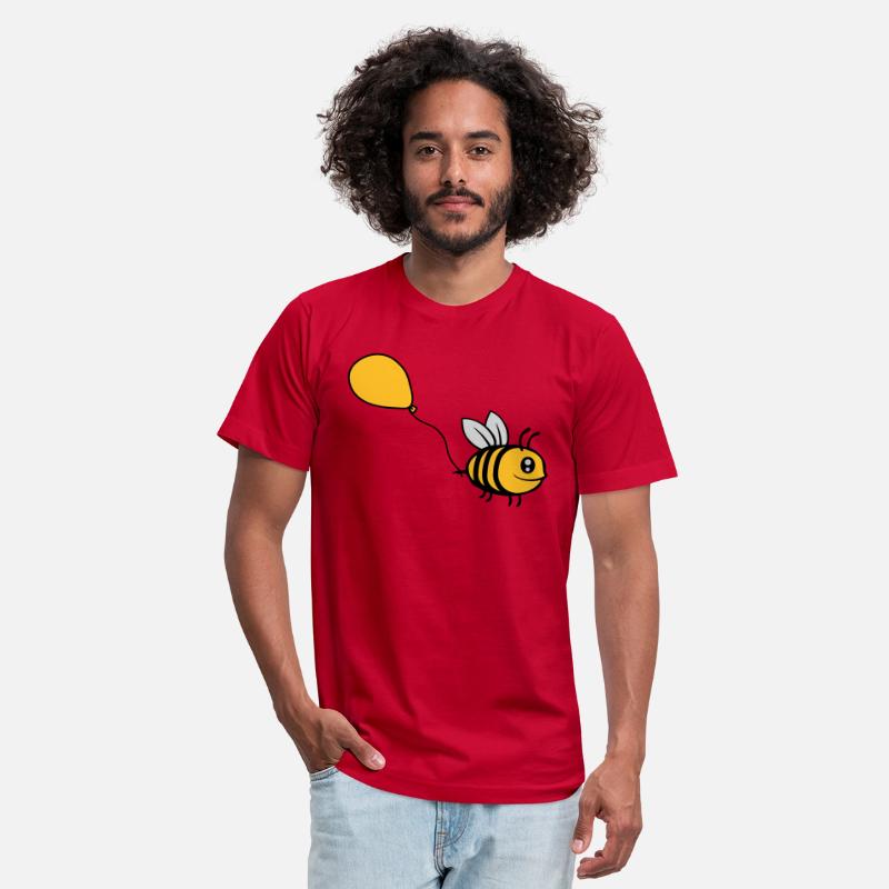 Happy balloon bee comic