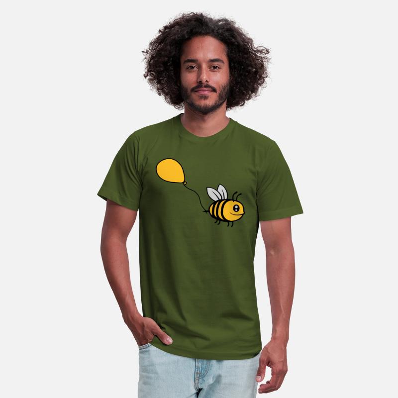 Happy balloon bee comic