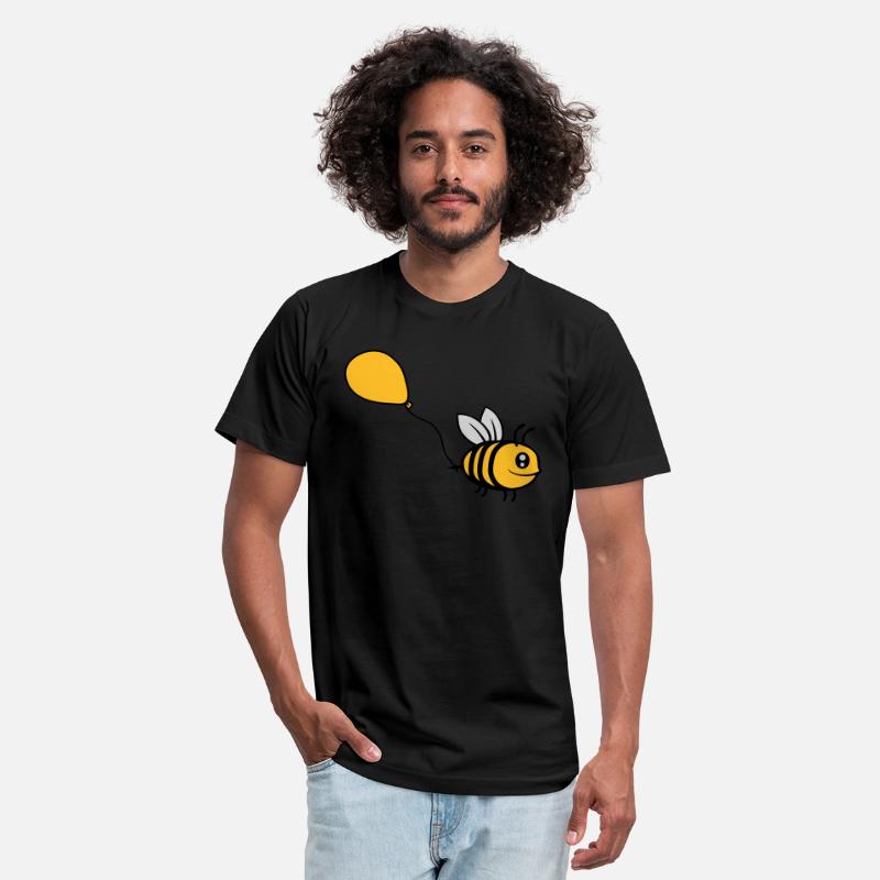 Happy balloon bee comic