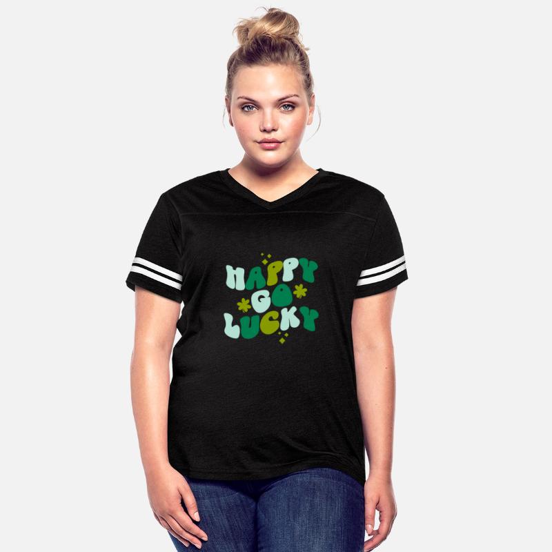 Happy Go Lucky St Patrick'S Day Shamrock