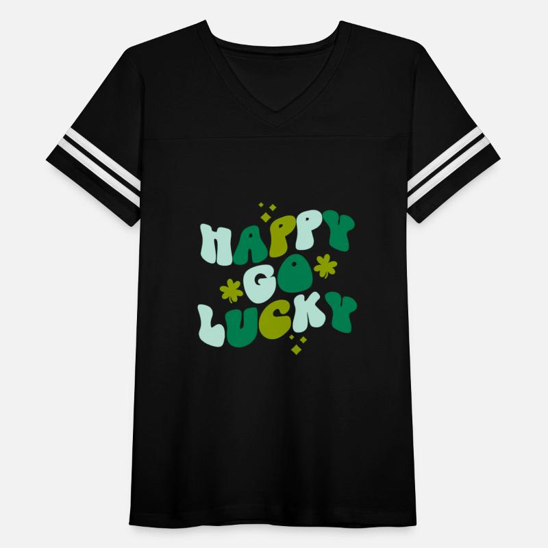 Happy Go Lucky St Patrick'S Day Shamrock