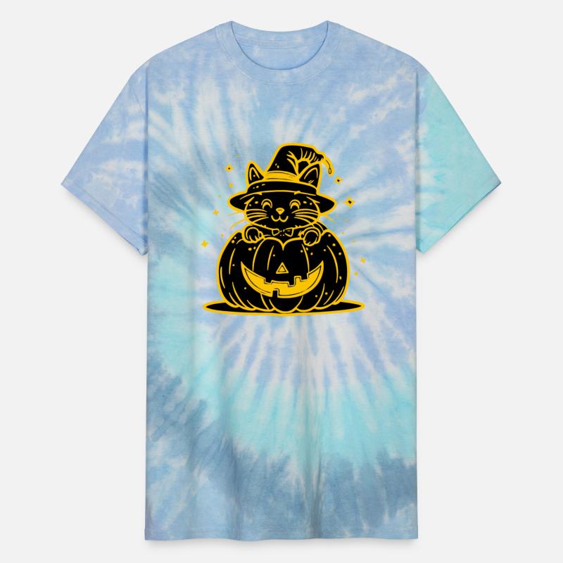Happy Halloween Cute Cartoon Cat Pumpkin t-shirt