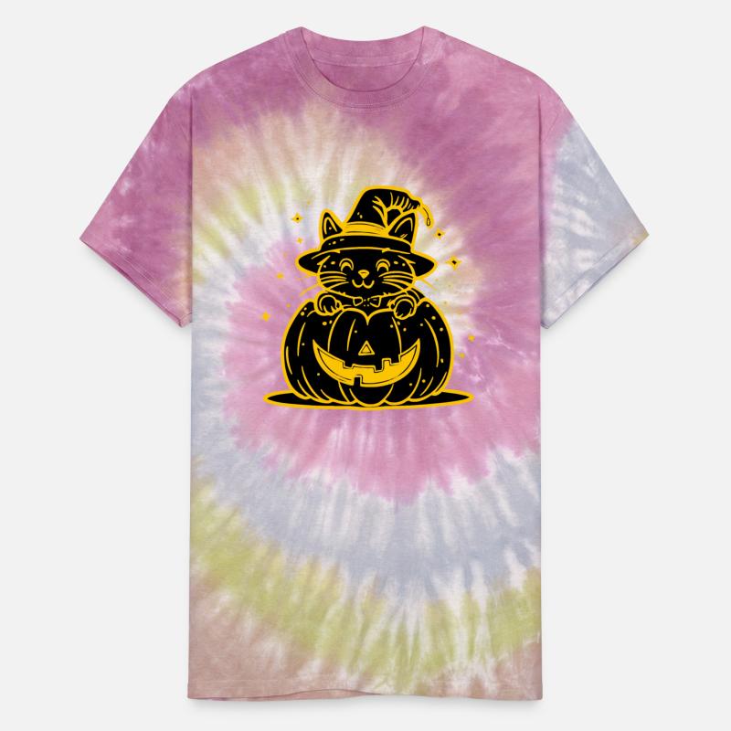 Happy Halloween Cute Cartoon Cat Pumpkin t-shirt