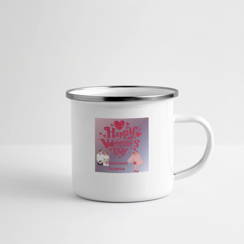 Happy valentine day sweetheart surprise