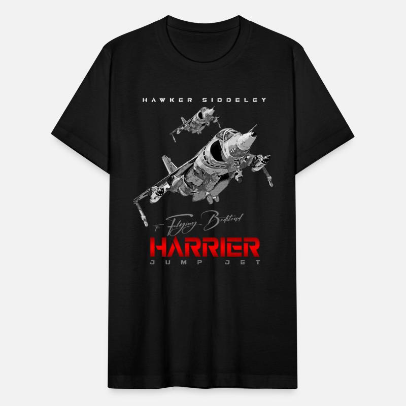 Harrier Jump Jet Military Fighter Flugzeug T-Shirt