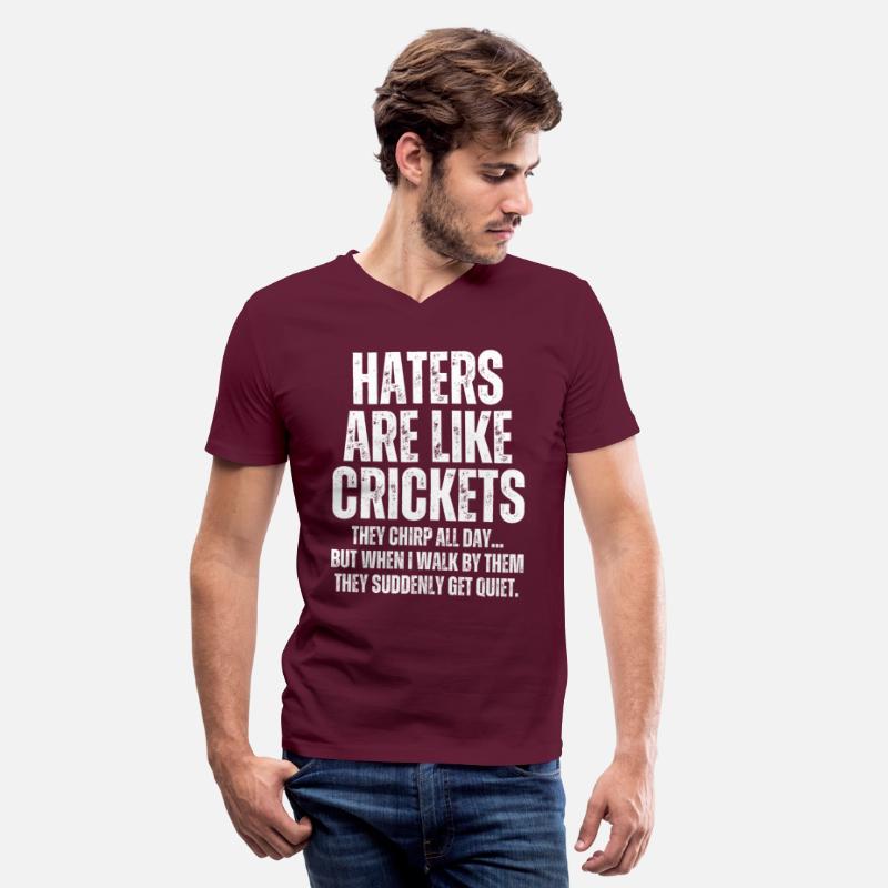 Haters Are Like Crickets - To Haters Cricket Chirp
