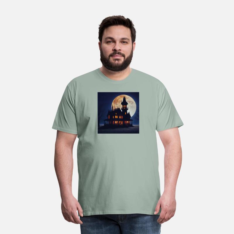 Haunted House Silhouette