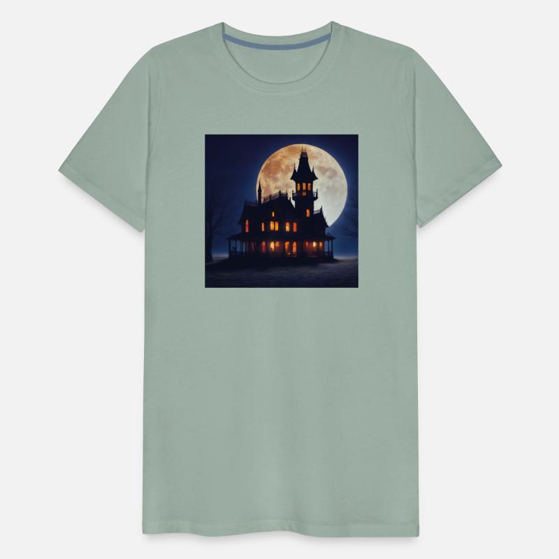 Haunted House Silhouette