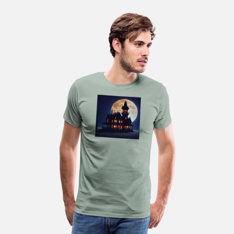 Haunted House Silhouette