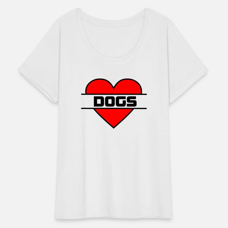 Heart I love dogs