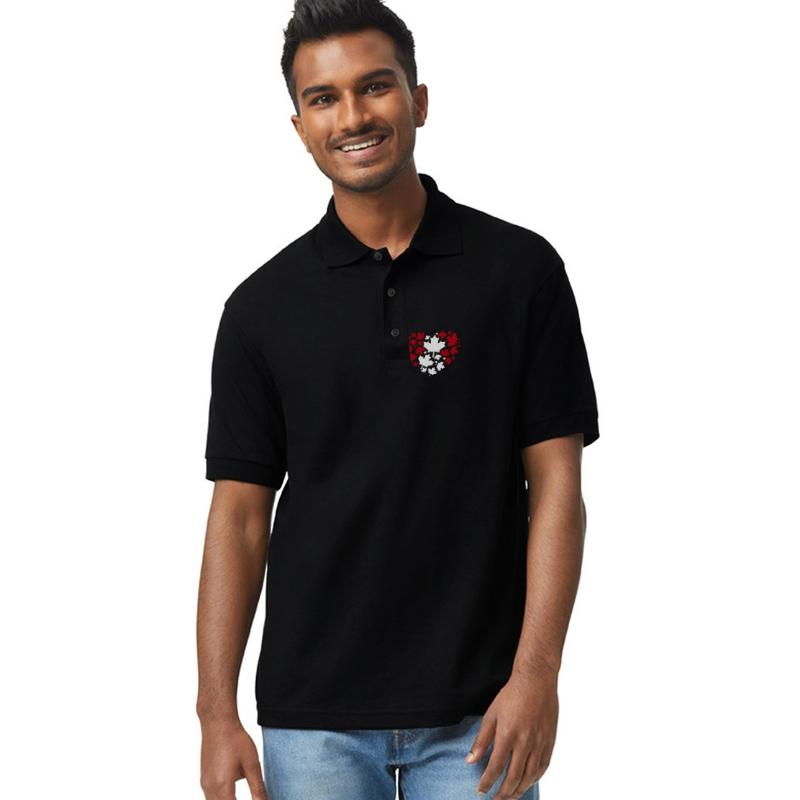 Heart-Shaped Maple Leaf Pattern