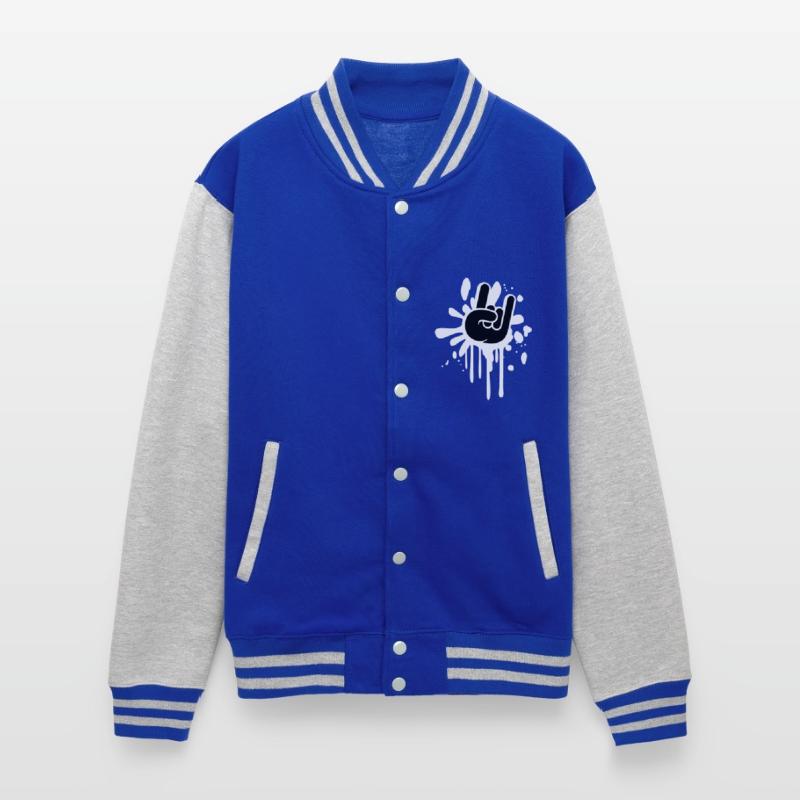 Heavy metal graffiti drop horn finger hand gesture