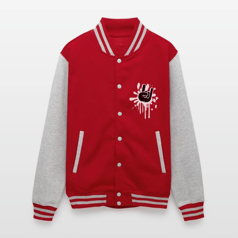 Heavy metal graffiti drop horn finger hand gesture