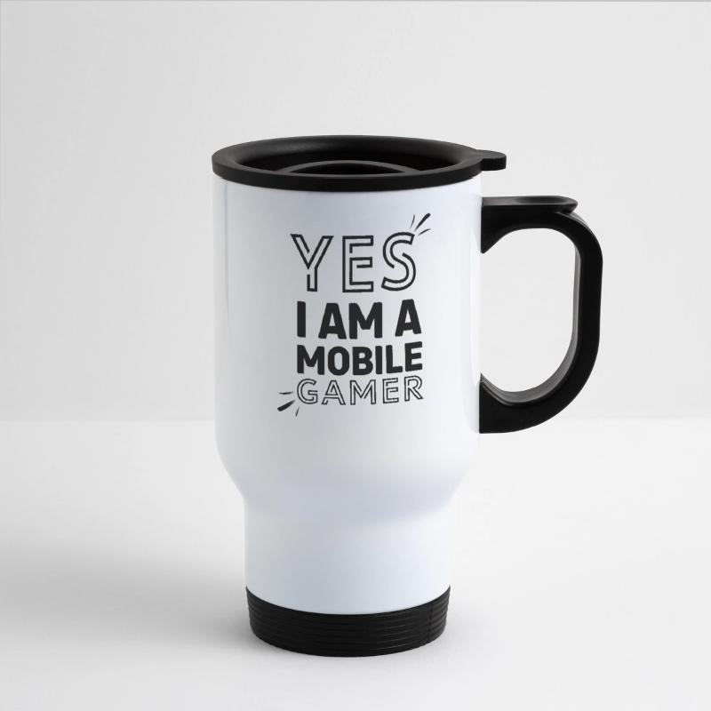 'Yes, I am a Mobile Gamer' - (Black) Design