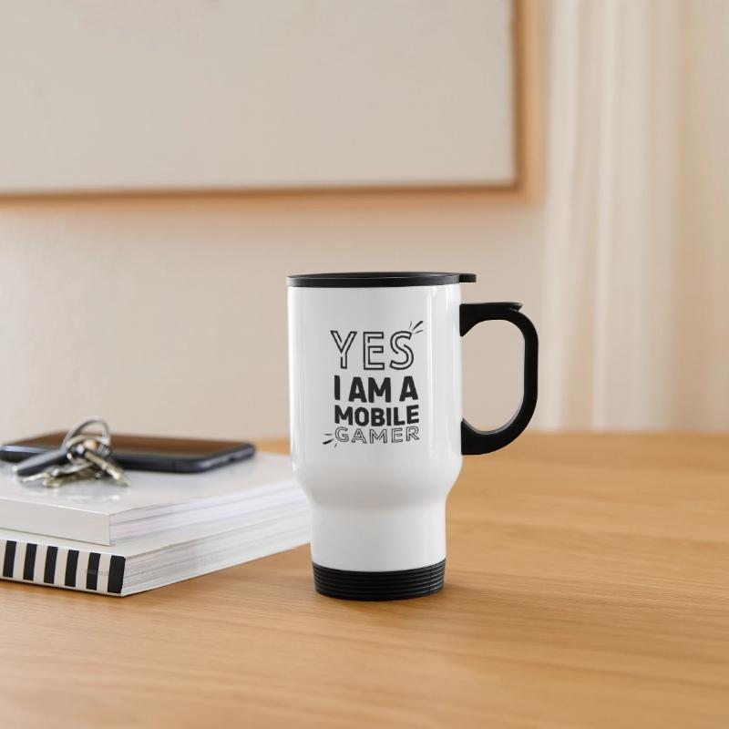 'Yes, I am a Mobile Gamer' - (Black) Design